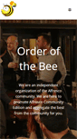 Mobile Screenshot of orderofthebee.org